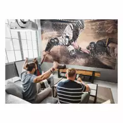 Проектор ViewSonic PX749-4K, 4K UHD 3840x2160, 4000 AL, 12000:1, 240Hz, 240W UHP Lamp, Throw ratio: 1.13-1.47, Throw distance: 0.75m-9.76m, Keystone, Image size: 30"-300", 28/33dB, Input Lag: 4.2ms, 2x HDMI, USB-C, Audio, RS232, LAN, Speaker, 1.3x optical zoom, White                          