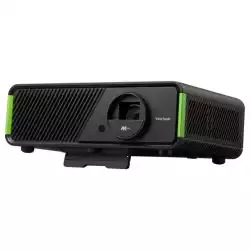 Проектор ViewSonic X1-4K Pro, Smart LED Home Projector, Built-in Google TV, 4K UHD HDR, 3300LL, 3M:1, Optical zoom 1.3x, Throw distance 1.53m-4.98m, 2x HDMI, USB-C, WiFi Input, RS232, LAN, Audio, Harman Kardon Speakers, Keystone, Black