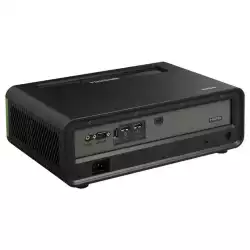 Проектор ViewSonic X1-4K Pro, Smart LED Home Projector, Built-in Google TV, 4K UHD HDR, 3300LL, 3M:1, Optical zoom 1.3x, Throw distance 1.53m-4.98m, 2x HDMI, USB-C, WiFi Input, RS232, LAN, Audio, Harman Kardon Speakers, Keystone, Black