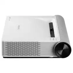 Проектор ViewSonic X2000L-4K Ultra short throw, Laser Phosphor, 4K HDR 3840x2160, 2000 ANSI Lumens, Throw Ratio 0.22, 32GB Storage, 2x HDMI, 2x USB 2.0, RJ45, Harman Kardon Speakers with Dolby/DTS, Smart, WiFi, Bluetooth, 100% Rec.709, Home Cinema, White