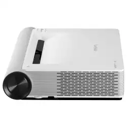 Проектор ViewSonic X2000L-4K Ultra short throw, Laser Phosphor, 4K HDR 3840x2160, 2000 ANSI Lumens, Throw Ratio 0.22, 32GB Storage, 2x HDMI, 2x USB 2.0, RJ45, Harman Kardon Speakers with Dolby/DTS, Smart, WiFi, Bluetooth, 100% Rec.709, Home Cinema, White