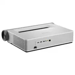 Проектор ViewSonic X2000L-4K Ultra short throw, Laser Phosphor, 4K HDR 3840x2160, 2000 ANSI Lumens, Throw Ratio 0.22, 32GB Storage, 2x HDMI, 2x USB 2.0, RJ45, Harman Kardon Speakers with Dolby/DTS, Smart, WiFi, Bluetooth, 100% Rec.709, Home Cinema, White