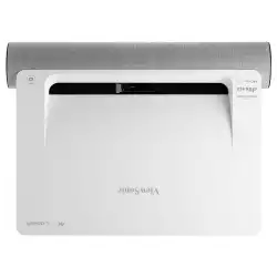 Проектор ViewSonic X2000L-4K Ultra short throw, Laser Phosphor, 4K HDR 3840x2160, 2000 ANSI Lumens, Throw Ratio 0.22, 32GB Storage, 2x HDMI, 2x USB 2.0, RJ45, Harman Kardon Speakers with Dolby/DTS, Smart, WiFi, Bluetooth, 100% Rec.709, Home Cinema, White