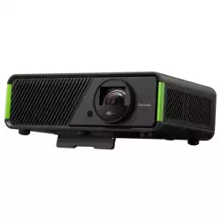 Проектор ViewSonic X2-4K Pro, Short Throw Smart LED Home projector, 0.65" DMD chip, built-in Google TV, 4K-UHD HDR, 3300LL, Optical zoom 1.2x, Throw distance 0.92m- 2.2m, 2x HDMI, USB-C, WiFi Input, USB-A, RS232, Audio in/out, Harman Kardon Speakers, Black