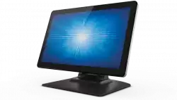 "Стойка Elo E044162 ELO-STAND-15.6IN-GY-R за Тъч Компютър Elo 15i , 2-position adjustable table-top stand for 15" I-Series interactive signage"