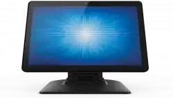 "Стойка Elo E044162 ELO-STAND-15.6IN-GY-R за Тъч Компютър Elo 15i , 2-position adjustable table-top stand for 15" I-Series interactive signage"