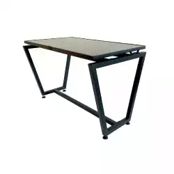 Стойка за дисплей тип маса OMB 09204 TABLE LEGS 55 BK, for 55" touch display, Iron legs, Max weight 80kg, Face up orientation, Hidden cables, Black