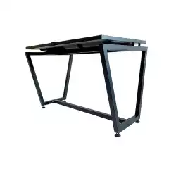 Стойка за дисплей тип маса OMB 09203 TABLE LEGS 49-50 BK, for 49" - 50" touch displays, Iron legs, Max weight 80kg, Face up orientation, Hidden cables, Black