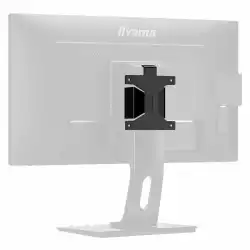 Стойка за монитор IIYAMA MD BRPCV04-W, High quality bracket for mounting a Mini PC or Thin Client, Compatible with all IIYAMA monitors equipped with height adjustable stand, meaning monitors from XUBxx, XBxx and Bxx Series with a diagonal above 27 inch, VESA, White, available in black ( MD BRPCV04 )