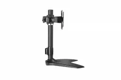 Стойка за монитори DMS-01D Desk Mounting Stand for Dual monitors, 2x15"-24", VESA 75/100, Capacity 2 x 12 kg, Swivel +20/-20, Tilt +20/-20, 360 Rotation