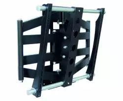 Стойка за стена OMB BIG MOVIE, 46" - 80", Max 80kg, Min VESA 200, Max VESA 800x400, Distance from wall - from 145mm to 705mm, 15° down/ 15° up tilt, After Instalation Adjustment, Easy Hanging System, Черна product code: 07088