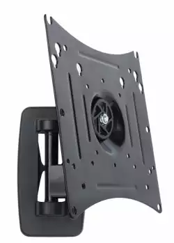 Стойка за стена OMB GYRO 1, 10"- 32", Max 20kg, Min VESA 75, Max VESA 200x100, Distance from wall 50mm, 30° left/right turn, 10° down/ 10° up tilt, 360° rotation, Easy Hanging System, Aligning System, Easy Tilt, Черна, product code: 06173