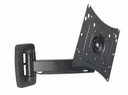Стойка за стена OMB GYRO 2 EXTRA, 10"- 40", Max 25kg, Min VESA 75, Max VESA 200, Distance from wall - from 50mm to 290mm, 90° left/right turn, 90° rotation left/right, 10° down/ 10° up tilt, 360° rotation, Easy Hanging System, Aligning System, Easy Tilt, Черна product code: 06174