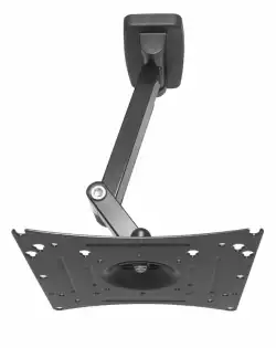Стойка за стена OMB GYRO 3 EXTRA, 10"- 40", Max 25kg, Min VESA 75, Max VESA 200, Distance from wall - from 50mm to 376mm, 90° left/right turn, 360° rotation(arm), 90° rotation left/right, 10° down/ 10° up tilt, 360° rotation, Easy Tilt, Черна, product code: 06176