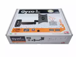 Стойка за стена OMB GYRO 3 EXTRA, 10"- 40", Max 25kg, Min VESA 75, Max VESA 200, Distance from wall - from 50mm to 376mm, 90° left/right turn, 360° rotation(arm), 90° rotation left/right, 10° down/ 10° up tilt, 360° rotation, Easy Tilt, Черна, product code: 06176