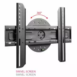 Стойка за стена OMB GYRO MOUNT 37- 70 inch, Max 50kg, Min 200x200, Max 600x400, 360 degree rotation, Min Distance from Wall: 51 mm, Black, product code: 07119