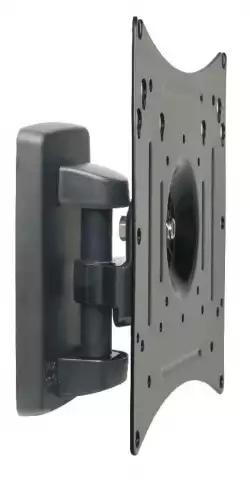 Стойка за стена OMB LUNAR 1, 10"- 40", Max 30kg, Min VESA 50, Max VESA 200, Distance from wall 99mm, 30° left/right turn, 16° down/ 16° up tilt, 360° rotation, Easy Hanging System, Aligning System, Easy Tilt, Черна, product code: 06105