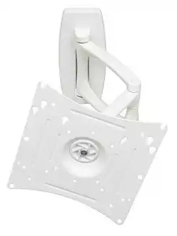 Стойка за стена OMB LUNAR 3, 10"- 40", Max 30kg, Min VESA 50, Max VESA 200, Distance from wall - from 55mm to 450mm, 90° left/right turn, 320° rotation(arm), 90° rotation left/right, 16° down/ 16° up tilt, 360° rotation, Aligning System, Easy Tilt, Бяла, product code: 16108