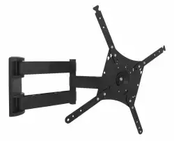 Стойка за стена OMB ROMBI, 40"- 56", Max 25kg, Min VESA 50, Max VESA 400, Distance from wall - from 65mm to 490mm, 90° left/right turn, 90° rotation left/right,  360° rotation, Easy Hanging System, Aligning System, Easy Tilt, Hidden Cable, Черна, product code: 06183