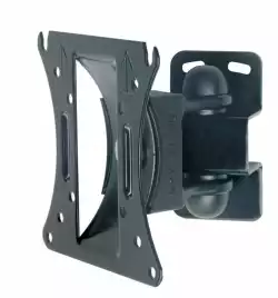 Стойка за стена OMB SUPER 1, 10"- 22", Max 10kg, Min VESA 50, Max VESA 100, Distance from wall 80mm, 40° left/right turn, 15° down/ 15° up tilt, Easy Hanging System, Easy Tilt, Черна, product code: 06098