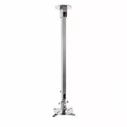 Стойка за таван OMB MONOPROJECTOR 30 GY, Max 30kg, All-Sizes-Fit System, Distance from ceiling: 205 mm, 360 degree rotation, Tilt, Hidden Cables, Optional Extension Colums, Grey, product code: 26207