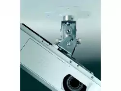 Стойка за таван за проектори NEC PJ01UCM universal ceiling mount for NEC projectors, up to 20kg, Tilt Angle up to 30°, Swivel  360°, white