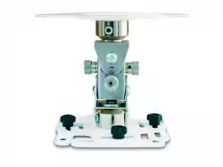 Стойка за таван за проектори NEC PJ01UCM universal ceiling mount for NEC projectors, up to 20kg, Tilt Angle up to 30°, Swivel  360°, white