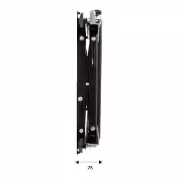 Стойка за видеостена OMB IN-OUT 42-65 inch Max 50kg, Min 150x150, Max 400x400, Min Distance from Wall 78 mm, Easy Hanging System, Optional Adaptor kit, Black, product code: 04510