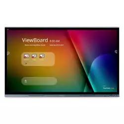 Тъч Дисплей ViewSonic IFP6562 65" 20-points Projective Capacitive, 3840x2160, 16:9, 350cd/m2, 5000:1, 8ms, 9H tempered glass, Dual core A73+Dual coreA53, 3GB, Storage 32GB, Speakers, VGA, 4x HDMI, HDMI-Out, 5x USB 3.0, SPDIF, USB-C, OPS, RS232, 2x Rj45, integrated microphone, myViewBoard