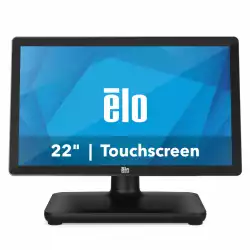 Тъч компютър EloPOS EPS22H2-2UWA-1-MT-4G-1S-NO-00-BK 22 inch touch FullHD  p/n E937154 1920x1080 Celeron, 4GB RAM, 128SSD, Projected Capacitive 10-touch, Zero-Bezel, Antiglare, Black, with I/O Hub Stand, USB-C, NO OS
