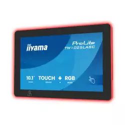 Tъч Компютър IIYAMA TW1025LASC-B3PNR, 10.1 inch IPS, PCAP, 1280x800, 450cd/m2, 1000:1, 25ms, 3 x USB, LAN, PoE, Mic, Audio In/Out, Android 13, Quad-Core, 4GB RAM, 32GB eMMC, WiFi, BT, 5MP Webcam, 24/7, NFC, RFID, RGB LED Indicator, SD-Card