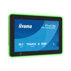 Tъч Компютър IIYAMA TW1025LASC-B3PNR, 10.1 inch IPS, PCAP, 1280x800, 450cd/m2, 1000:1, 25ms, 3 x USB, LAN, PoE, Mic, Audio In/Out, Android 13, Quad-Core, 4GB RAM, 32GB eMMC, WiFi, BT, 5MP Webcam, 24/7, NFC, RFID, RGB LED Indicator, SD-Card