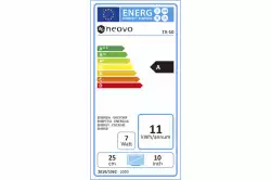 Tъч Монитор AG Neovo TX-10 10.1 inch LED, VA panel, 1280x800, 500cd/m2, Multi- touch, Front-sided IP65, VGA, HDMI, Displayport, USB, Speakers, 10-point Projected CapacitiveTouch Technology, 24/7, Rugged housing, Черен