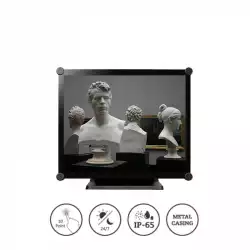 Тъч Монитор AG Neovo TX-1702, 17", TN Panel, 5:4, Projective Capacitive Touch, Anti Glare, SXGA 1280x1024, 250 cd/m2, 1000:1, 3ms, DisplayPort, VGA, RJ11, DC 12V 2.5A, Windows 10, 24/7, IP 65, 7H, Metal Casing, Tilt, Kensington Lock, VESA, Black