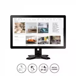 Тъч Монитор AG Neovo TX-2401, 23.8", VA Panel, Projected Capacitive touch, FHD 1920x1080, 250 cd/m2, 3000:1, 5ms, Anti Glare, 3H, IP 65, Windows 10, VGA, HDMI, DisplayPort, DC 12V 2.5A, Tilt, 24/7, VESA, Metal Casing, Black