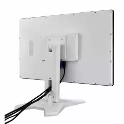 Тъч Монитор AG Neovo TX-2401 White, 23.8", VA Panel, Projected Capacitive touch, FHD 1920x1080, 250 cd/m2, 3000:1, 5ms, Anti Glare, 3H, IP 65, Windows 10, VGA, HDMI, DisplayPort, DC 12V 2.5A, Tilt, 24/7, VESA, Metal Casing, White