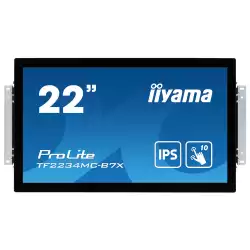 Тъч Монитор IIYAMA TF2234MC-B7X 21.5 inch Open Frame, 10-point Multi-Touch Projective Capacitive, IPS LED, 1920x1080, 305cd/m2, 8ms, HDMI, VGA, DisplayPort