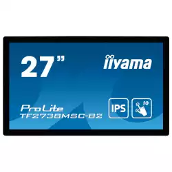 Тъч Монитор IIYAMA TF2738MSC-B2 27 inch Open-Frame IPS LED , 1920x1080, Projected Capacitive 10-points Multi-Touch / DVI, HDMI, Display Port , Glass 6H, Speakers 2x3 W