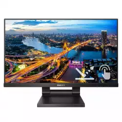 Тъч Монитор Philips 222B1TC/00 21.5 inch LED, IPS panel, 10-points SmoothTouch, 7H, 16:9, 1920x1080, 4ms, 250cd/m2, Display port, HDMI, VGA, 3xUSB, Speakers, Height adjustment