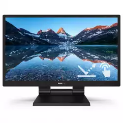 Тъч Монитор Philips 242B9TL/00 24 inch LED, IPS panel, 10-points SmoothTouch, 16:9, 7H, 1920x1080, 5ms, 250cd/m2, Display port, HDMI, DVI, VGA, 2xUSB, Speakers, IP65 front