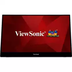 Тъч Монитор ViewSonic TD1655 15.6 inch Projected Capacitive, 10-point multi-touch, 1920 x 1080 SuperClear  IPS LED, 6.5ms, 250 nits, Mini HDMI, USB-C, speakers