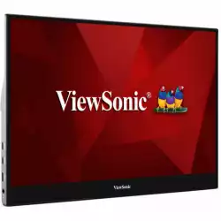 Тъч Монитор ViewSonic TD1655 15.6 inch Projected Capacitive, 10-point multi-touch, 1920 x 1080 SuperClear  IPS LED, 6.5ms, 250 nits, Mini HDMI, USB-C, speakers