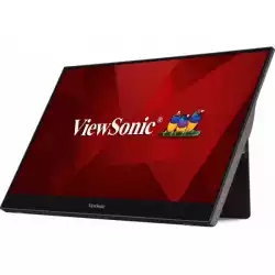 Тъч Монитор ViewSonic TD1655 15.6 inch Projected Capacitive, 10-point multi-touch, 1920 x 1080 SuperClear  IPS LED, 6.5ms, 250 nits, Mini HDMI, USB-C, speakers