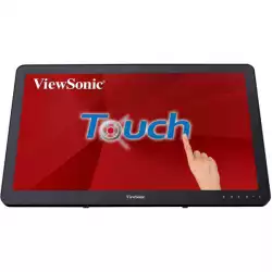 Тъч Монитор ViewSonic TD2430 23.6" touch,1920 x 1080, SuperClear VA, 10- points touch, 5ms, 200 cd/m2, VGA, Displayport, HDMI, USB, speakers