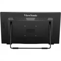 Тъч монитор ViewSonic TD2465 23.8", VA Panel, 1920 x 1080 FHD, Projected Capacitive, 10-point multi-touch, 16:9, 250 cd/m2, 3000:1, 20M:1, 7ms, Flicker-Free, Blue Light Filter, Hard Coating (7H), VGA, HDMI, DP, 3x USB, Speakers, Tilt, Kensington Lock, VESA 100, Black