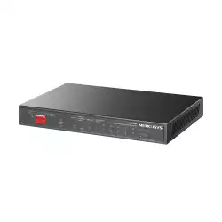 10-портов Gigabit Desktop комутатор с 8-Port PoE+ Mercusys MS110GMP                          
