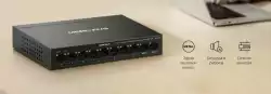 10-портов Gigabit Desktop комутатор с 8-Port PoE+ Mercusys MS110CMP                          