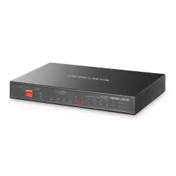 12-портов гигабитов настолен комутатор с 8 PoE+ порта Mercusys MS112GMP