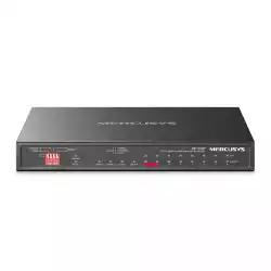 12-портов гигабитов настолен комутатор с 8 PoE+ порта Mercusys MS112GMP