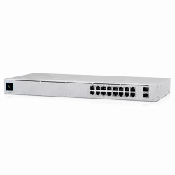 16-портов гигабитен комутатор Ubiquiti USW-16-POE Gen2                          